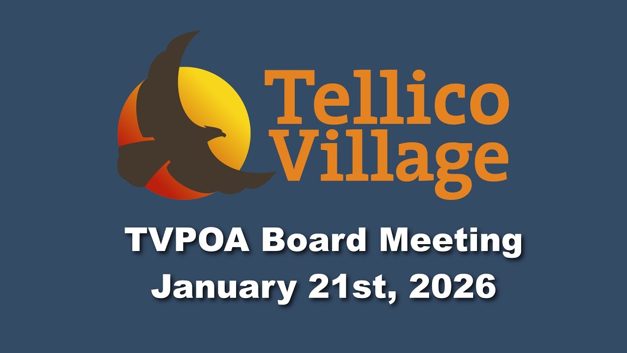 POA Board Mtg. 1.21.26