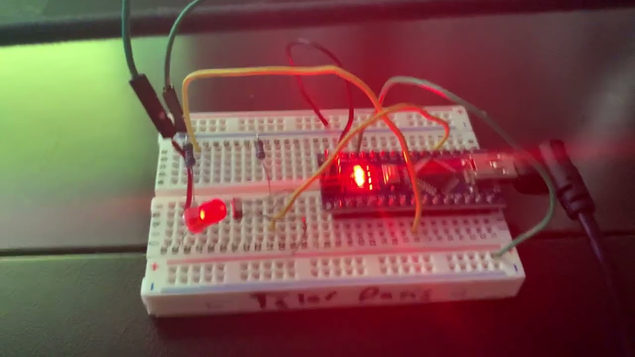 Experiment 8 PID Control System Demo Video by Tyler Davis