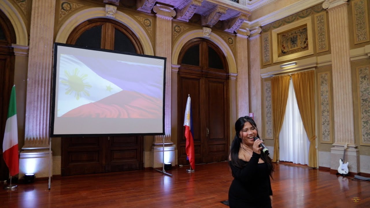 Guest singer " Shane Umali" Kalayaan Ball 2025 Milan