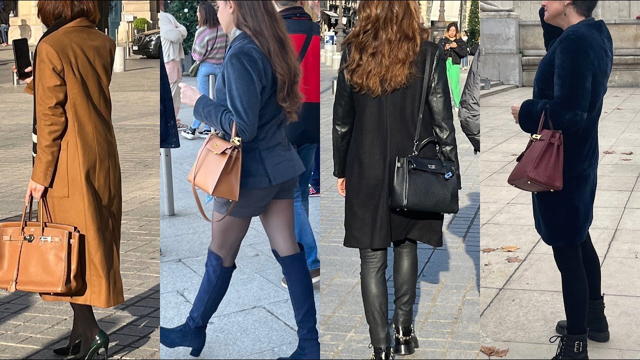 Hermés bag in Paris, Birkin, Kelly,  /paris street style, paris street fashion.