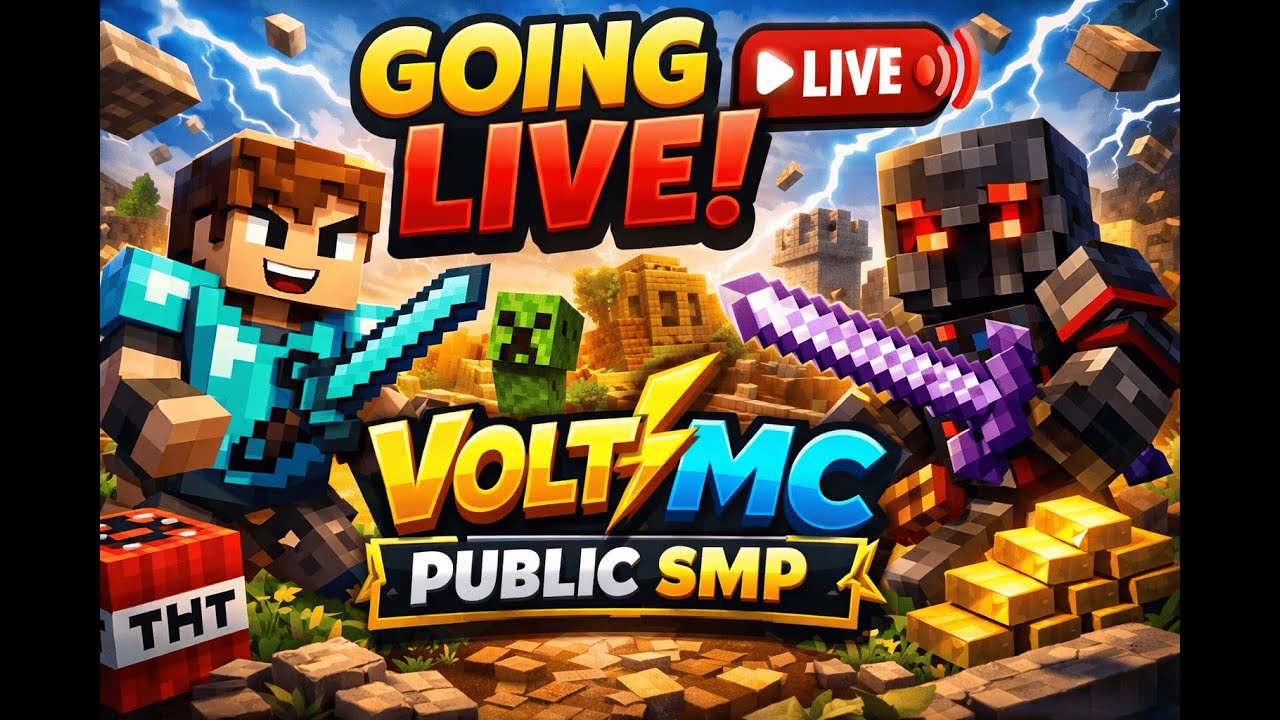 LIVE IN VOLTMC SERVER || ANGRY XD HINDI LIVE