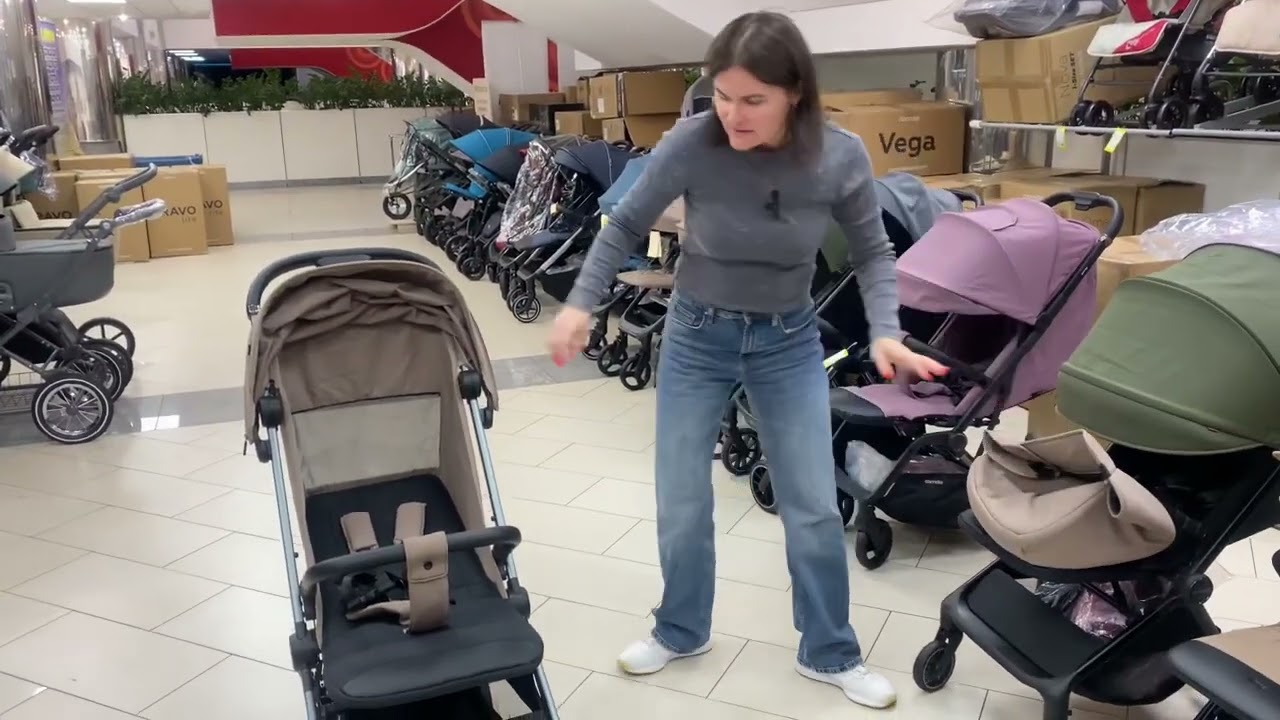 Коляска прогулочная Carrello Atom M CRL 5527 видео обзор от indigobaby vkids.by