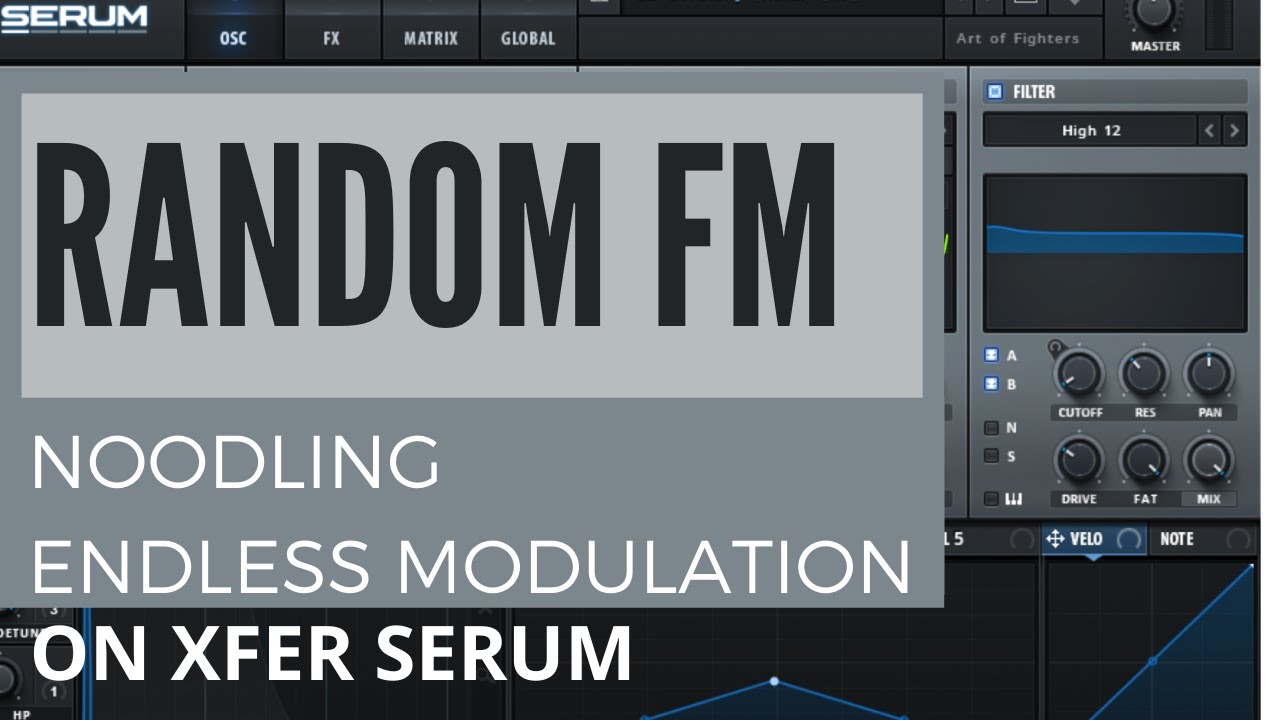 PRO PSYTRANCE / EDM: Random FM Endless Modulation, Simple Powerful Synth Noodler / S&H on Xfer Serum