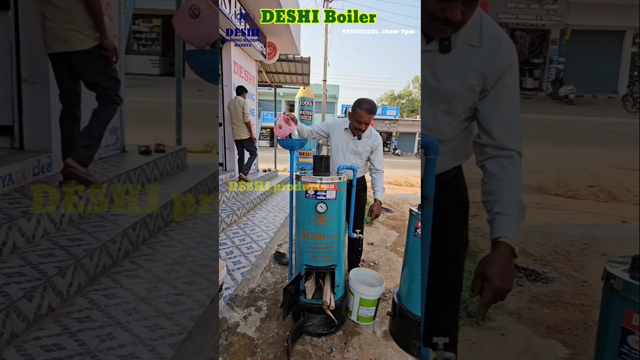 #Boiler #DESHIBoiler #desiBoiler#Copperboiler#StainlessSteelBoiler #WoodenWaterHeater #PowerSaving