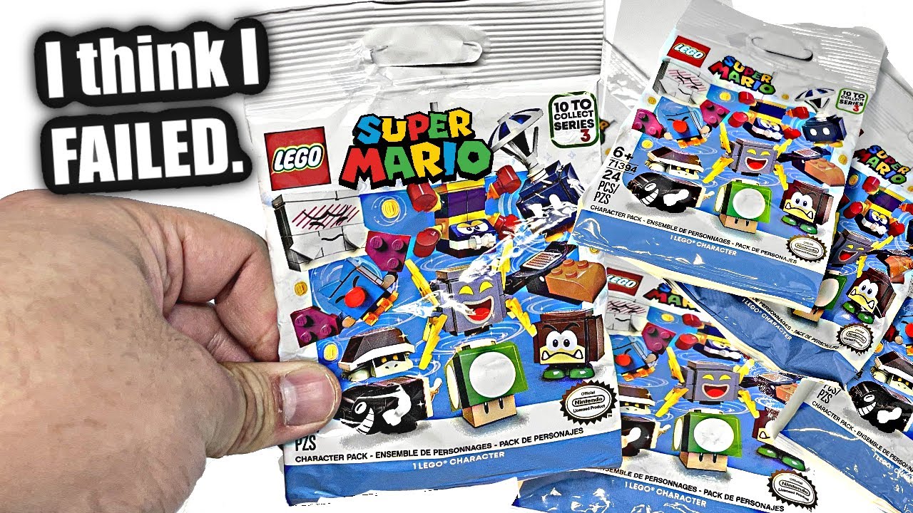 Can I finish LEGO Super Mario Characters Series 3? 6 Pack OPENING!