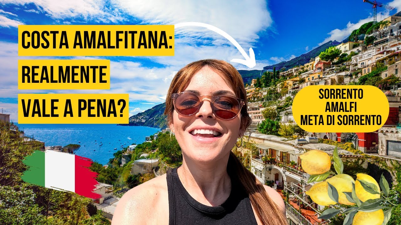 COSTA AMALFITANA Gastando Pouco!: Sorrento, Amalfi e Meta Di Sorrento | Itália