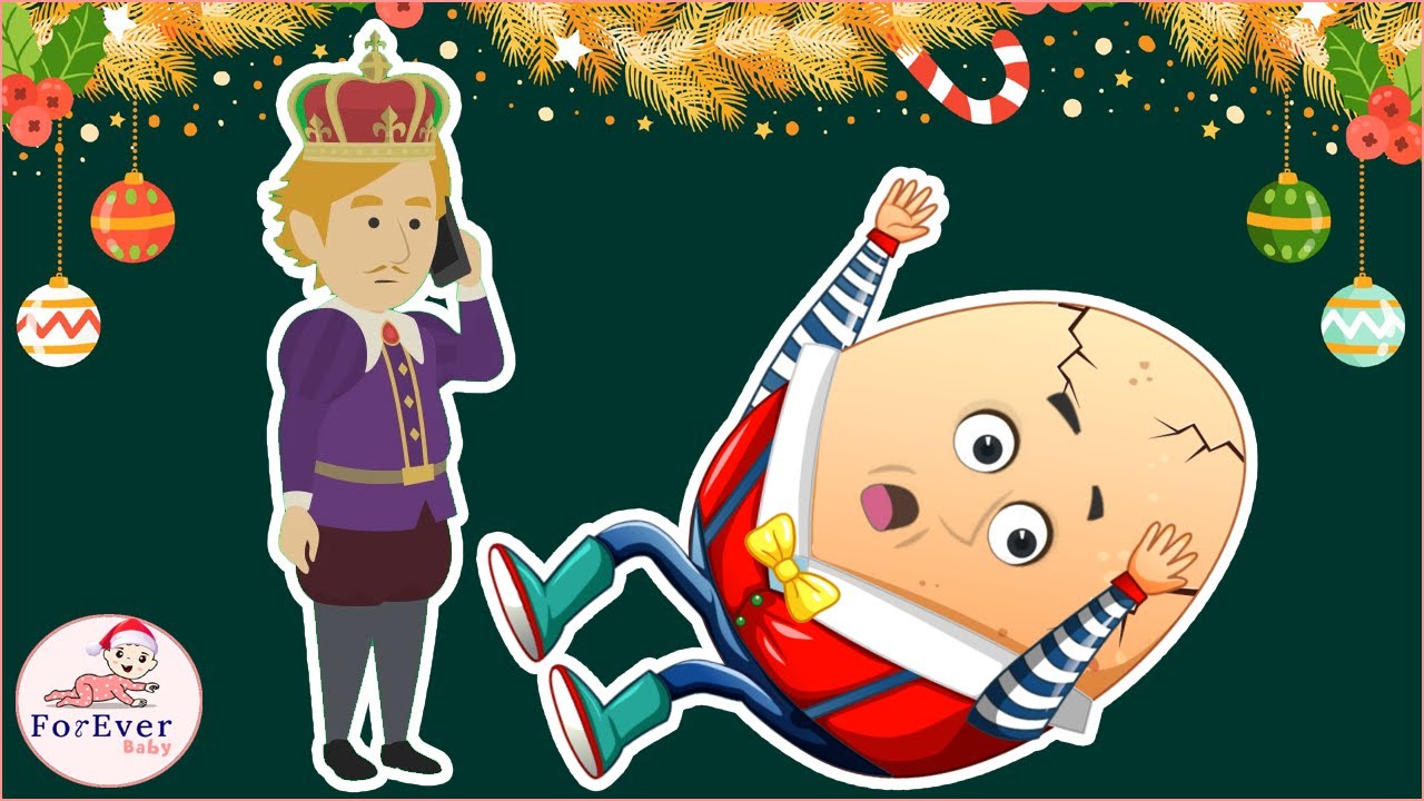 Humpty Dumpty | Christmas Version | Kids Nursery Rhymes & Children's Songs