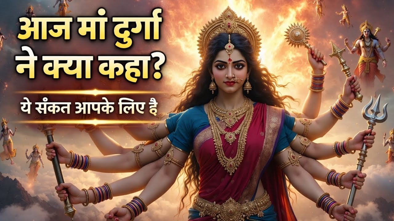 आज माँ दुर्गा ने क्या कहा? | ये संकेत आपके लिए है | Durga Maa Ka Sandesh