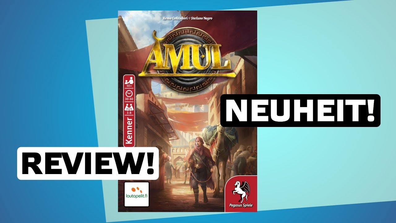 Amul // Brettspiel - Review // Regeln & Meinung