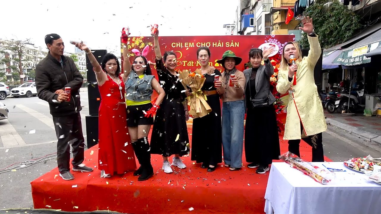 CHỊ EM, CHỢ HẢI SẢN CHỢ ĐỔ HẢI PHÒNG - TIỆC TẤT NIÊN VÀ ĐÓN NĂM MỚI BÍNH NGỌ 2026