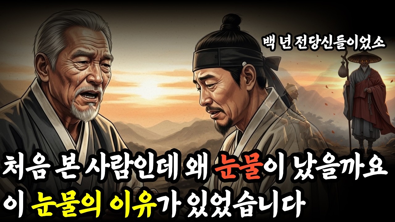 처음 본 사람인데… 눈물이 났습니다 | 두 노인이 형제가 된 이유