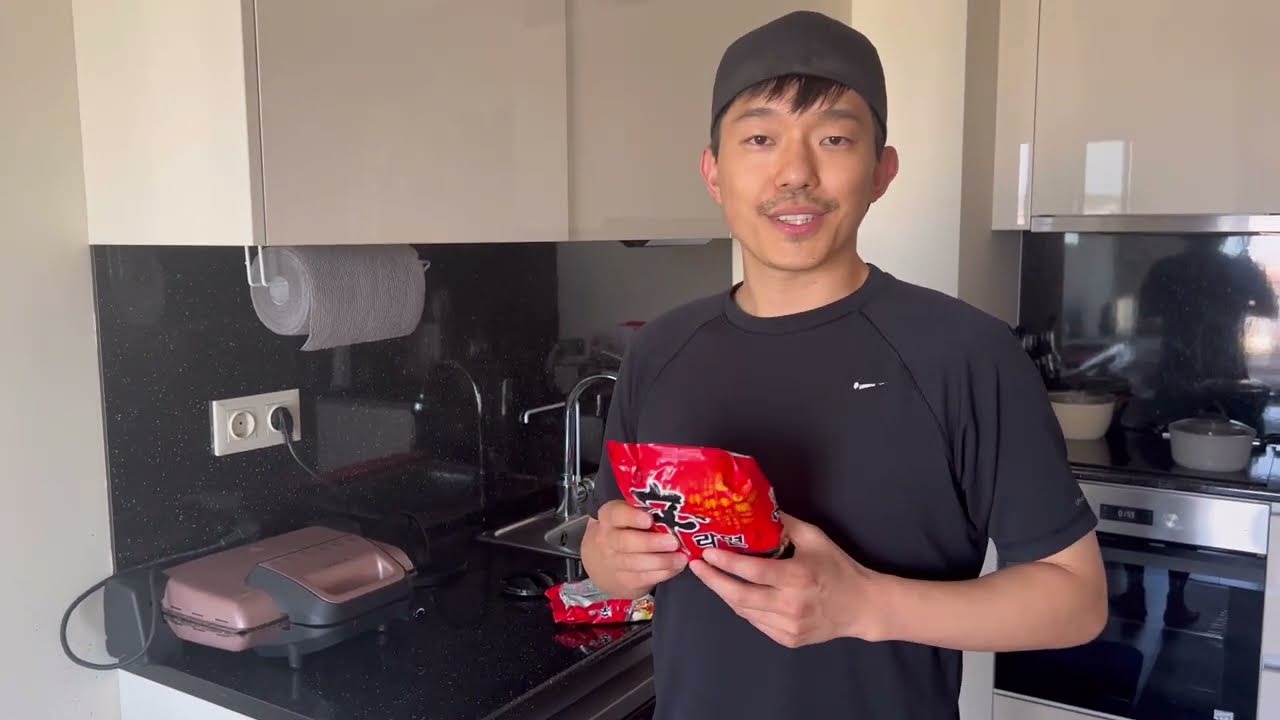[KOREAN-TURKISH COUPLE] Sunday Home Vlog | Cooking Ramen | EŞİM RAMEN YAPTI | EV HALi