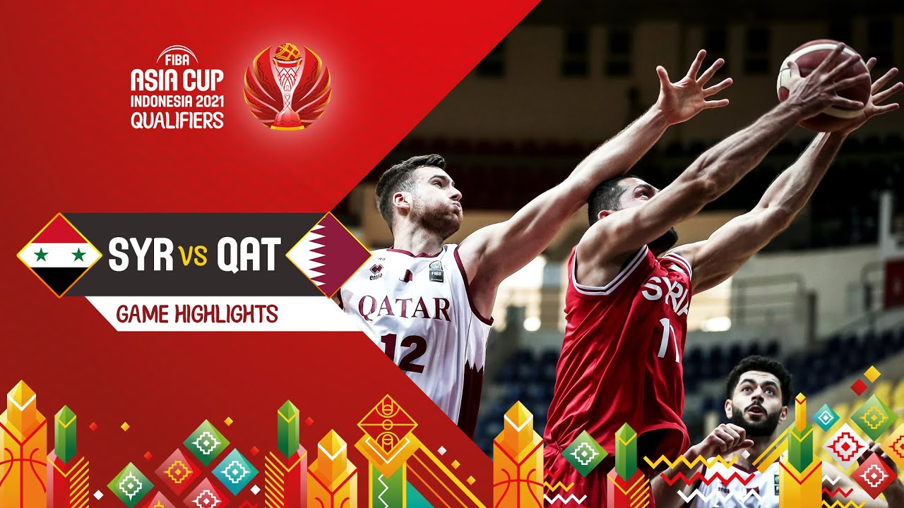 Syria - Qatar | Highlights - FIBA Asia Cup 2021 Qualifiers