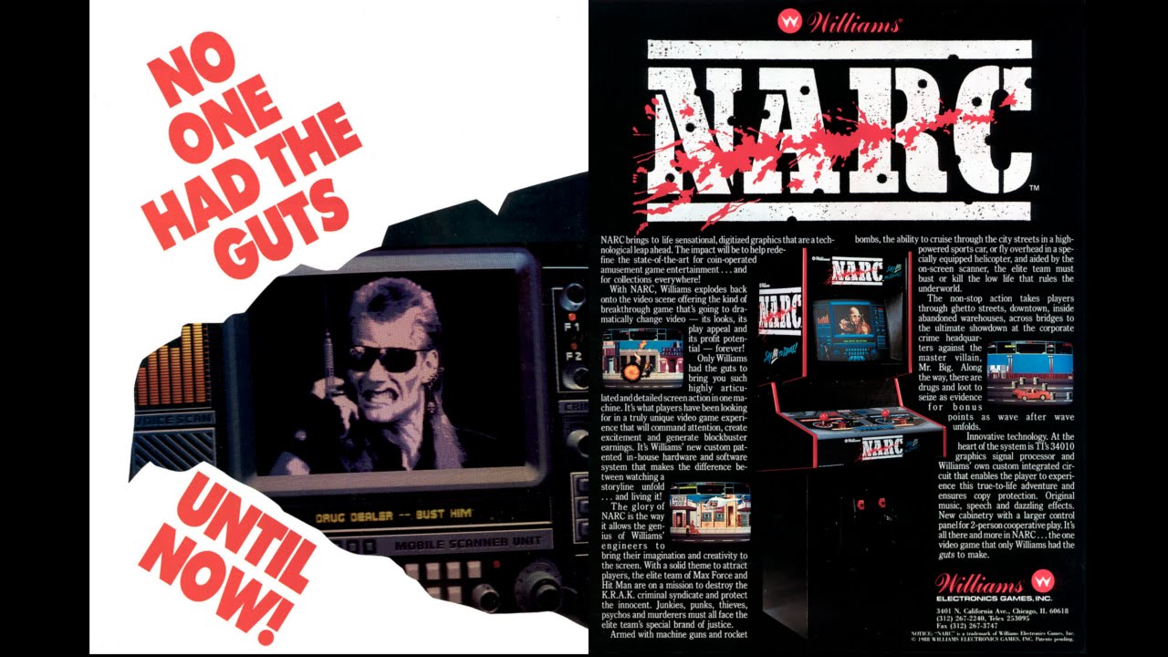 Arcade Longplay | NARC