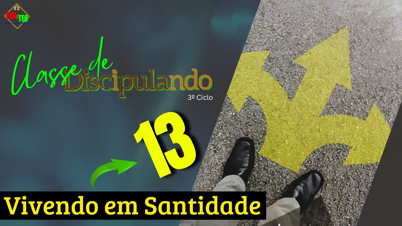 CONVITE CLASSE DISCIPULANDO AULA 13 - EBD&TEO 3TRI2025