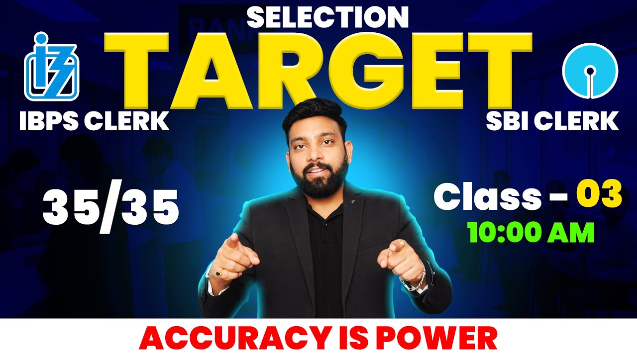 SBI Clerk 2025 & IBPS Clerk 2025 | Class-3 | SBI Clerk Quant | IBPS Clerk Quant | Maths By Arun Sir