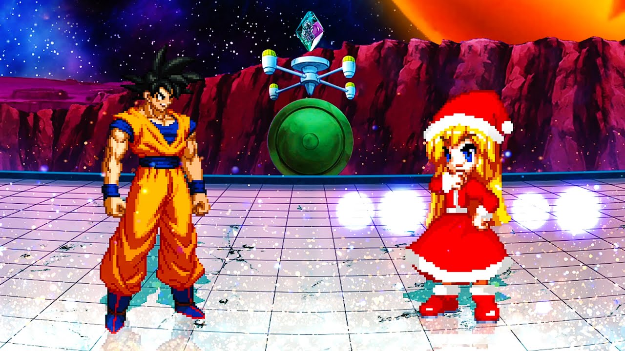 Goku Vs. Santa Witch - Christmas Caper