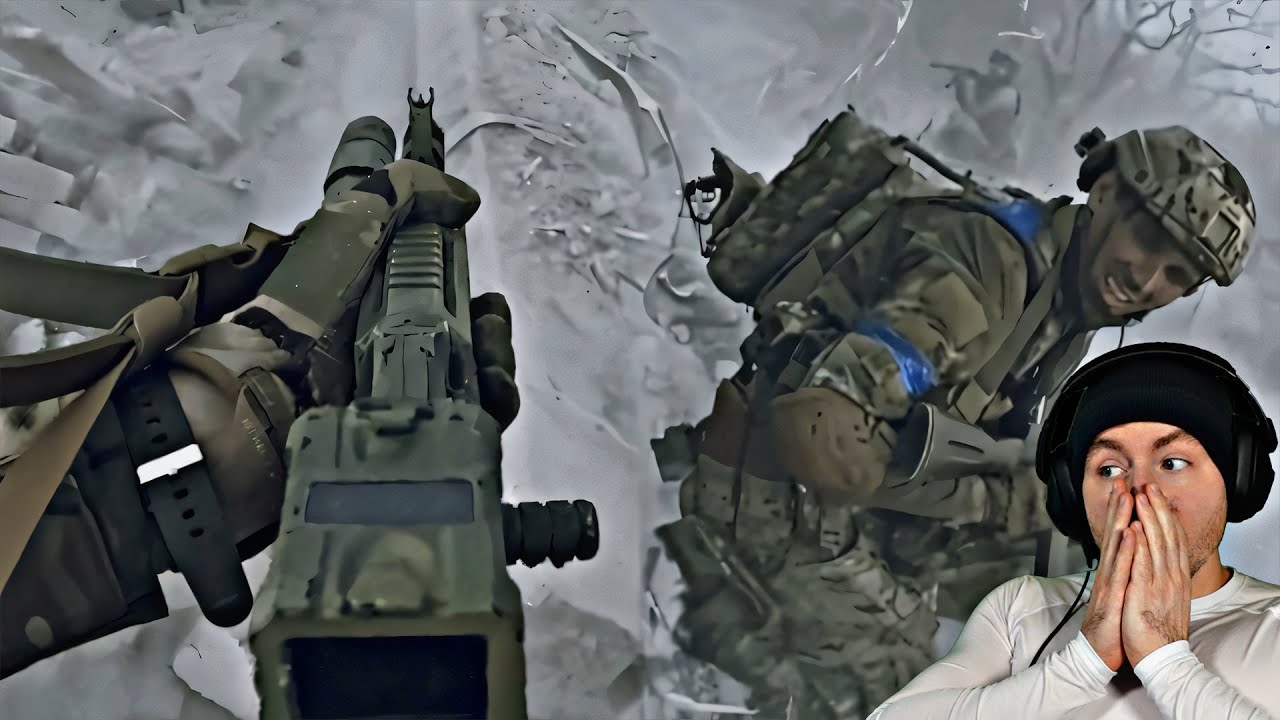 Видеозапись Raw Combat Helmet: украинские войска вторгаются в оккупированную Россией деревню!