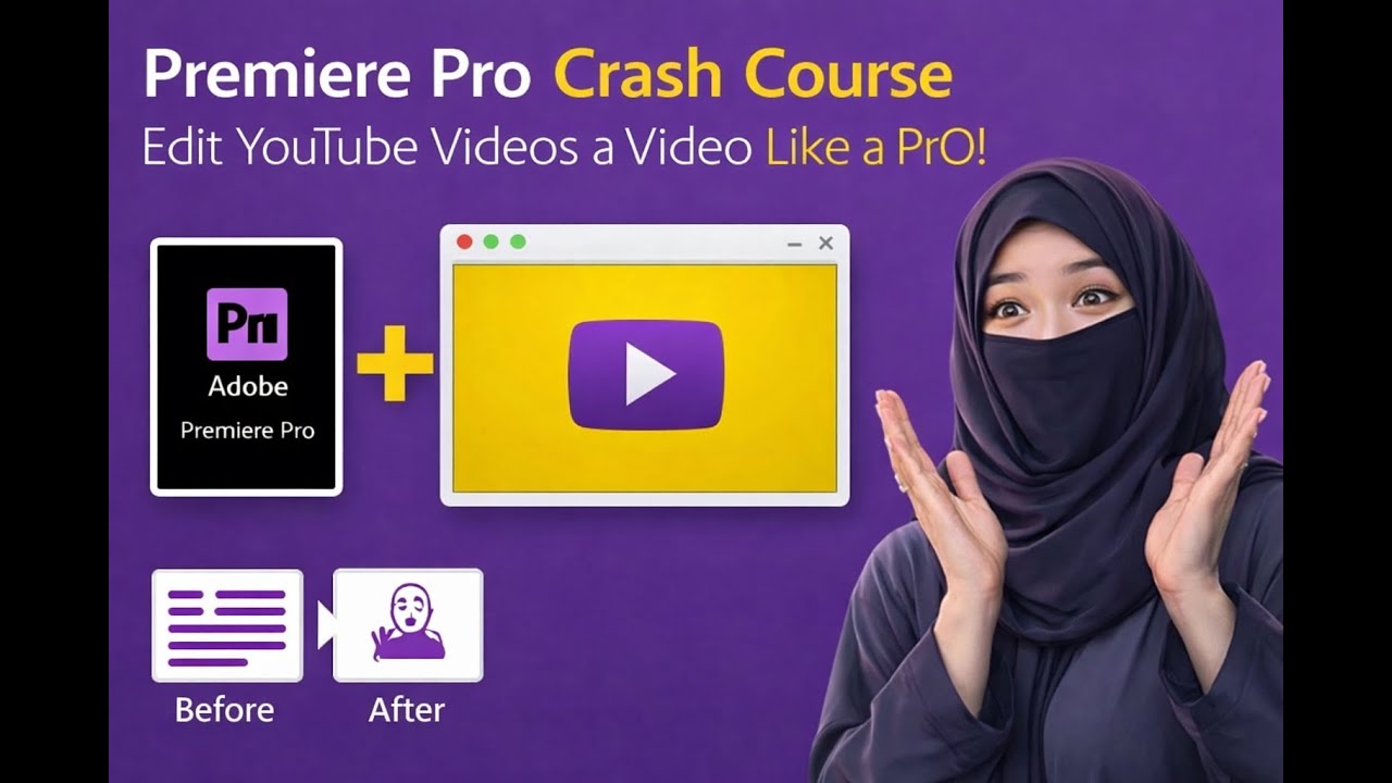 Adobe Premiere Pro Crash Course 2026 | Complete YouTube Video Editing Guide for Beginners
