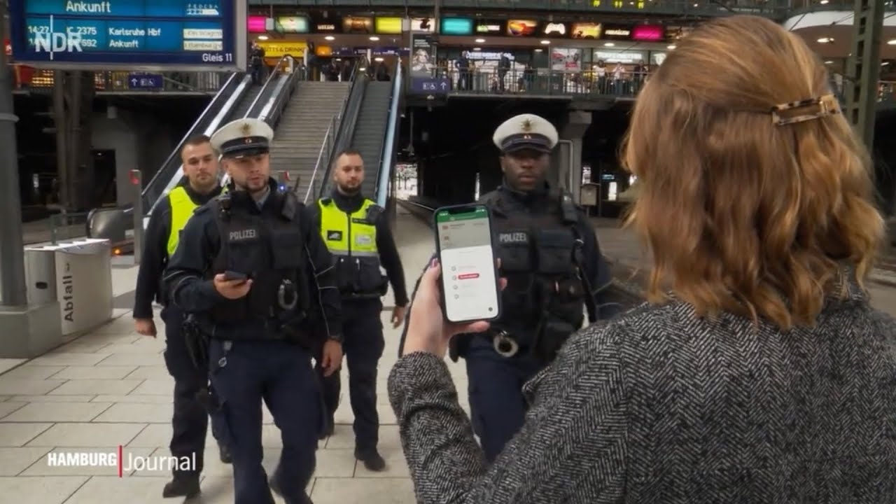 NDR Beitrag: Die SafeNow Zone Hamburg Hbf