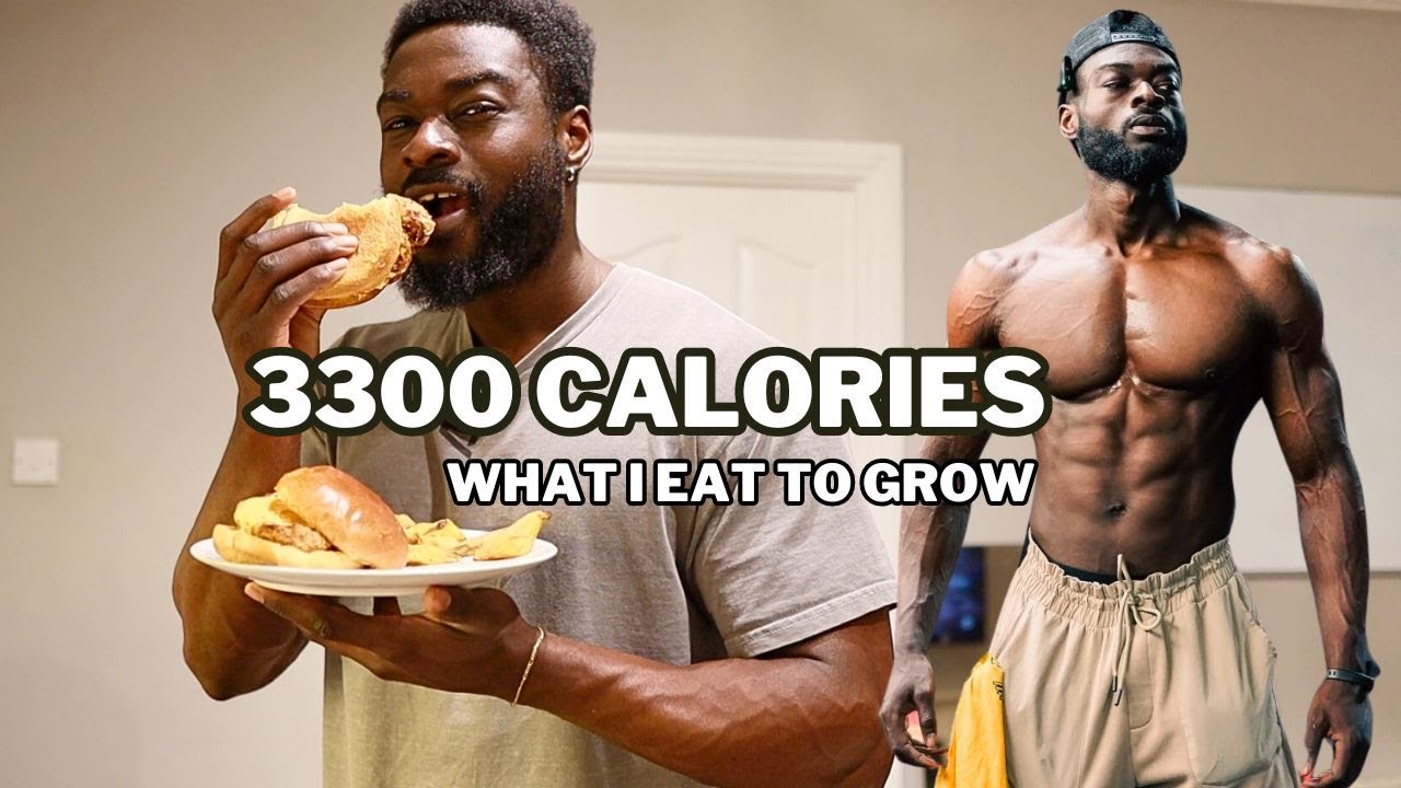 3,300 CALORIE FULL DAY OF EATING | Bulk to Natural Mens Physique Pro