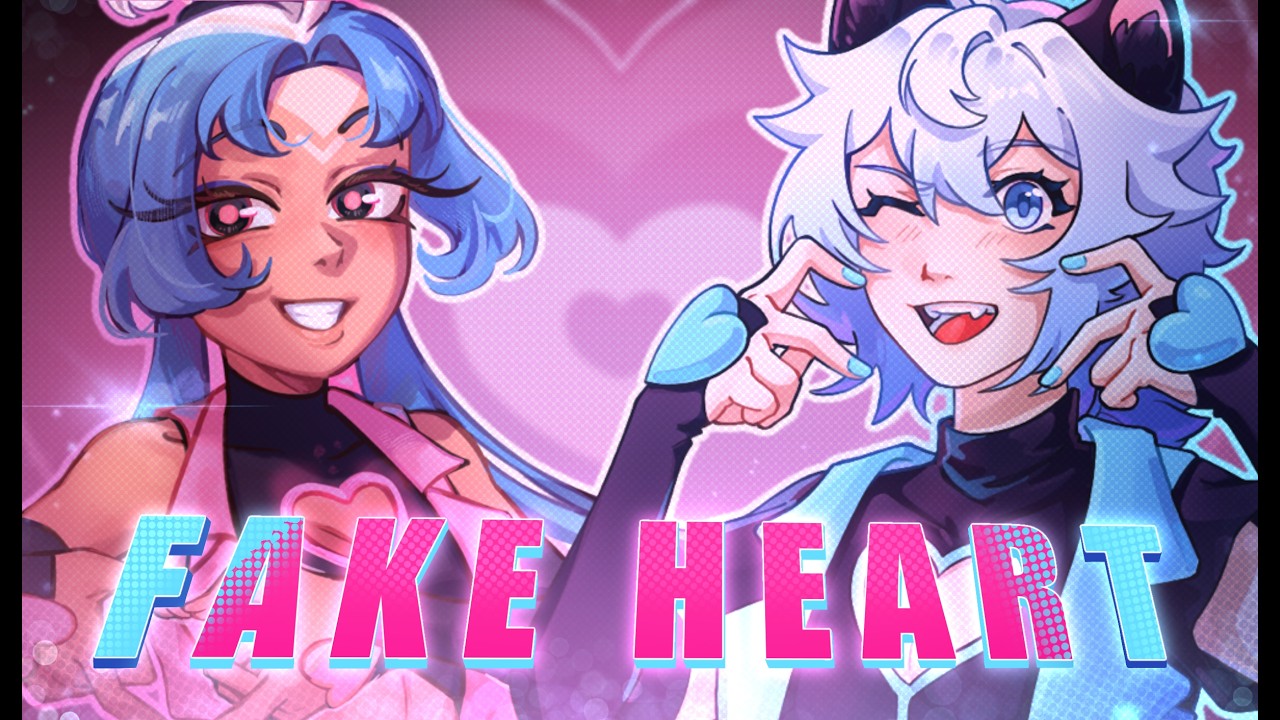 FAKE HEART // AMV // OC (collab with Catuette)
