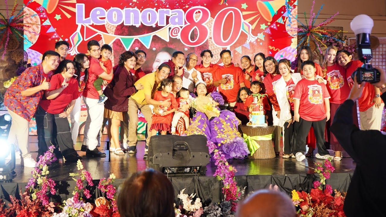 Fiesta Sa Nayon Remix Leonora at 80 𝗩𝗮𝗿𝗶𝗲𝘁𝘆 𝗦𝗵𝗼𝘄 SDE