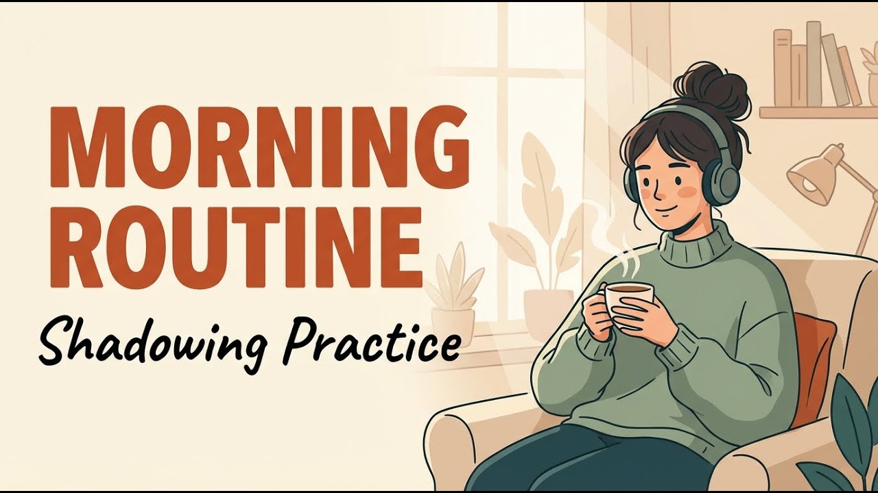 English Speaking Practice: My Daily Routine (Slow & Clear)