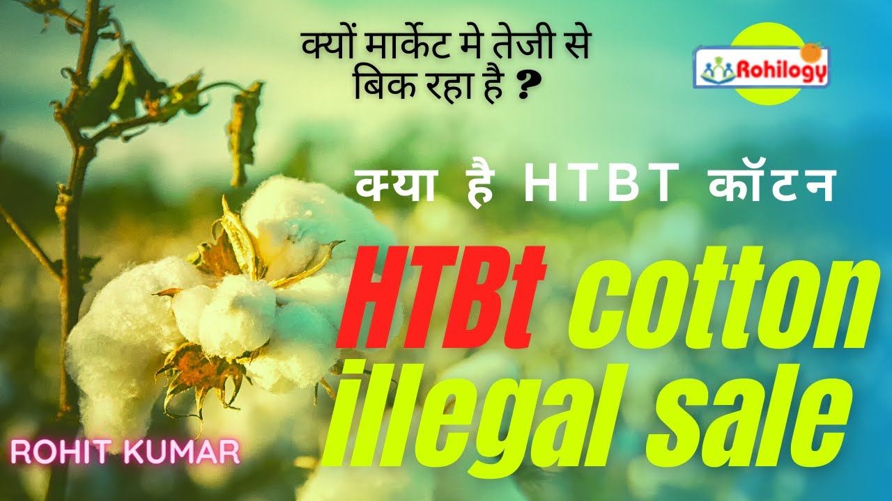 HTBt COTTON || NEW VARIANT OF COTTON ||BT COTTON ||GLYPHOSATE||ROHILOGY ||