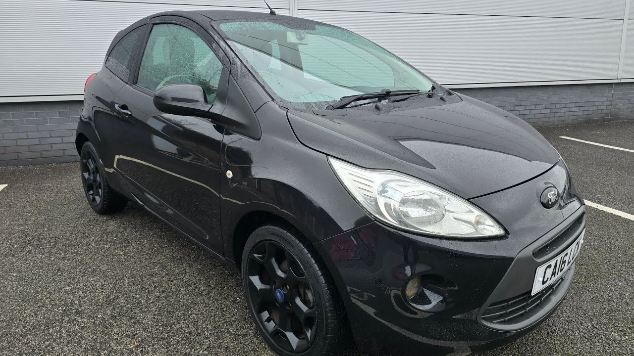 Ford Ka 1.2 Zetec Black Edition Euro 6 (s/s) 3dr