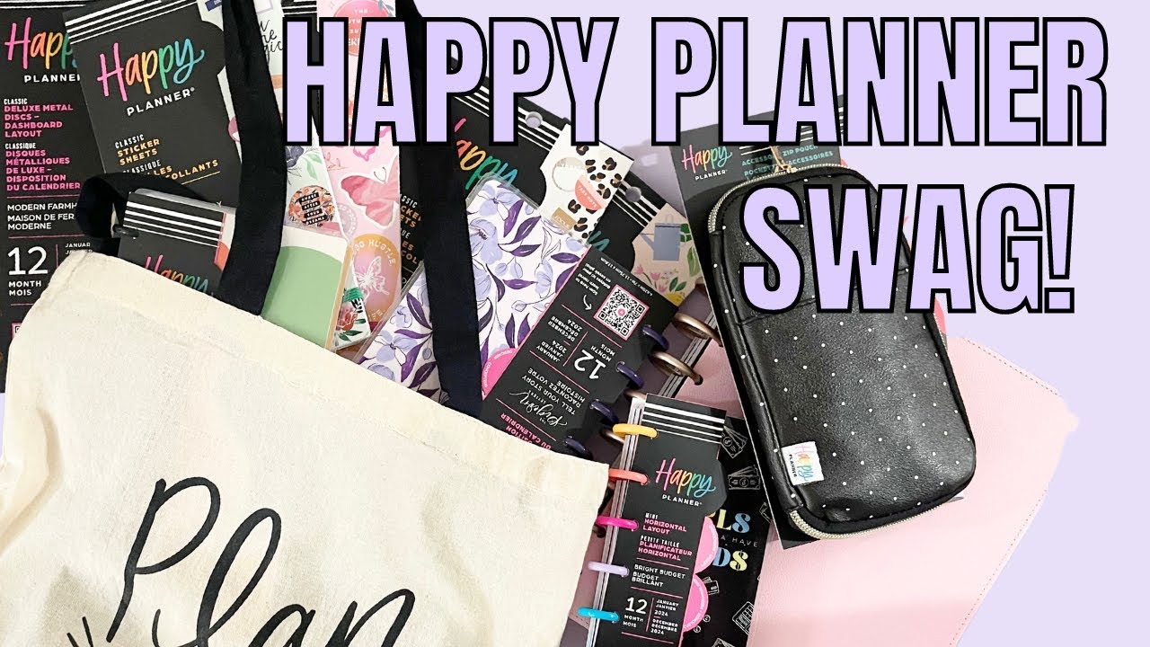 Happy Planner Swag! | Plan Your Happy Special Event | Planners, Stickers & Accessories