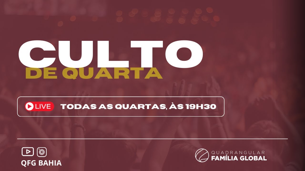 CULTO DE QUARTA-FEIRA | CAUSAS IMPOSSÍVEIS