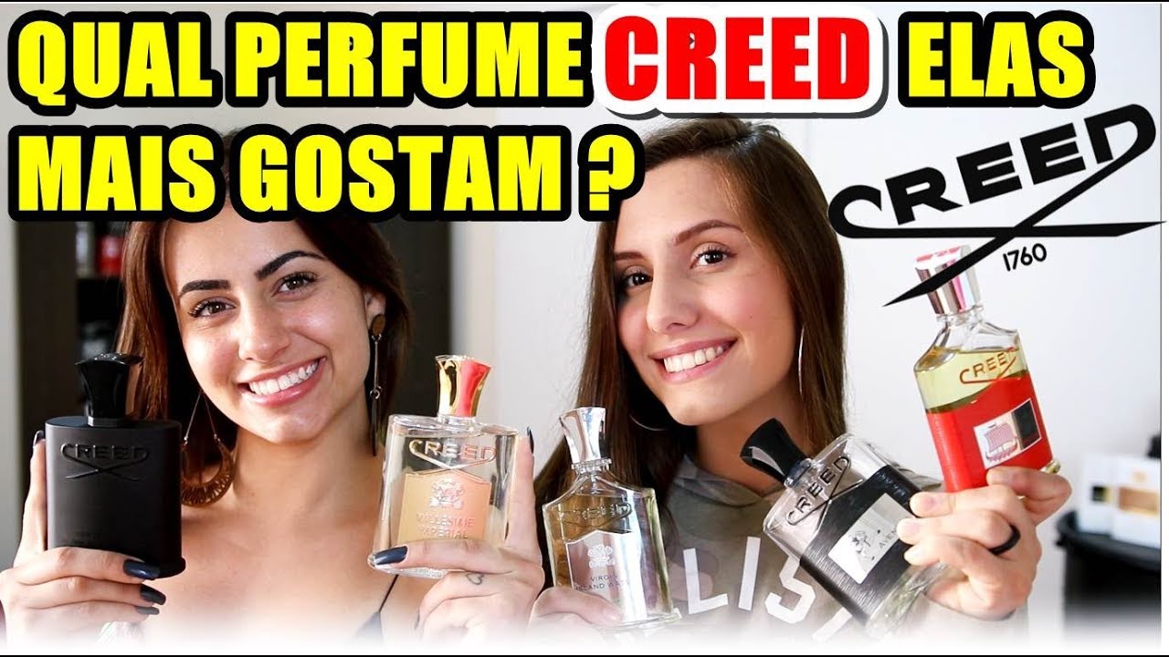 Qual perfume CREED as mulheres mais gostam ? - Batalha de Perfumes Importados