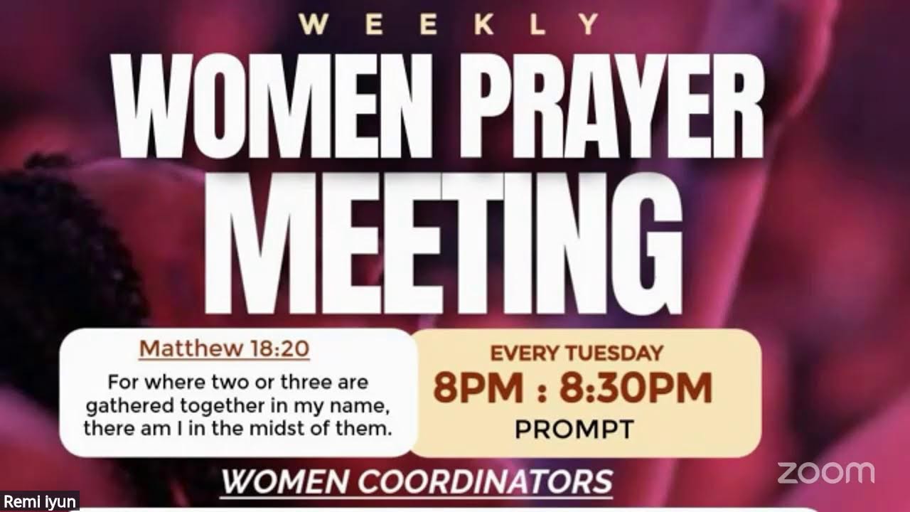 Weekly Women Prayer Meeting