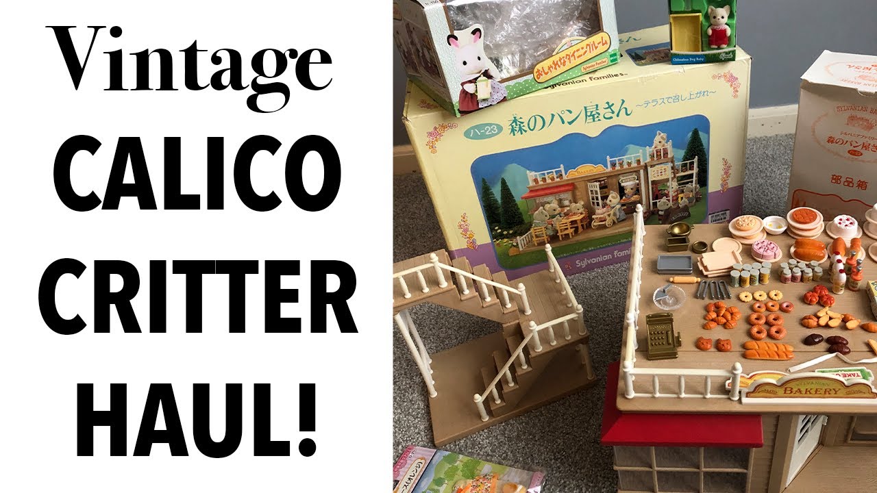 ВИНТАЖНАЯ ПЕКАРНЯ Calico Critters и многое другое! Ещё одна партия из Японии от Sylvanian Familie...