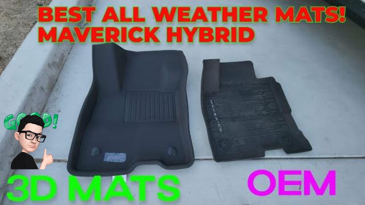 ЛУЧШИЕ всепогодные коврики для гибридного Ford Maverick! И для Ecoboost тоже! 3D maxspider