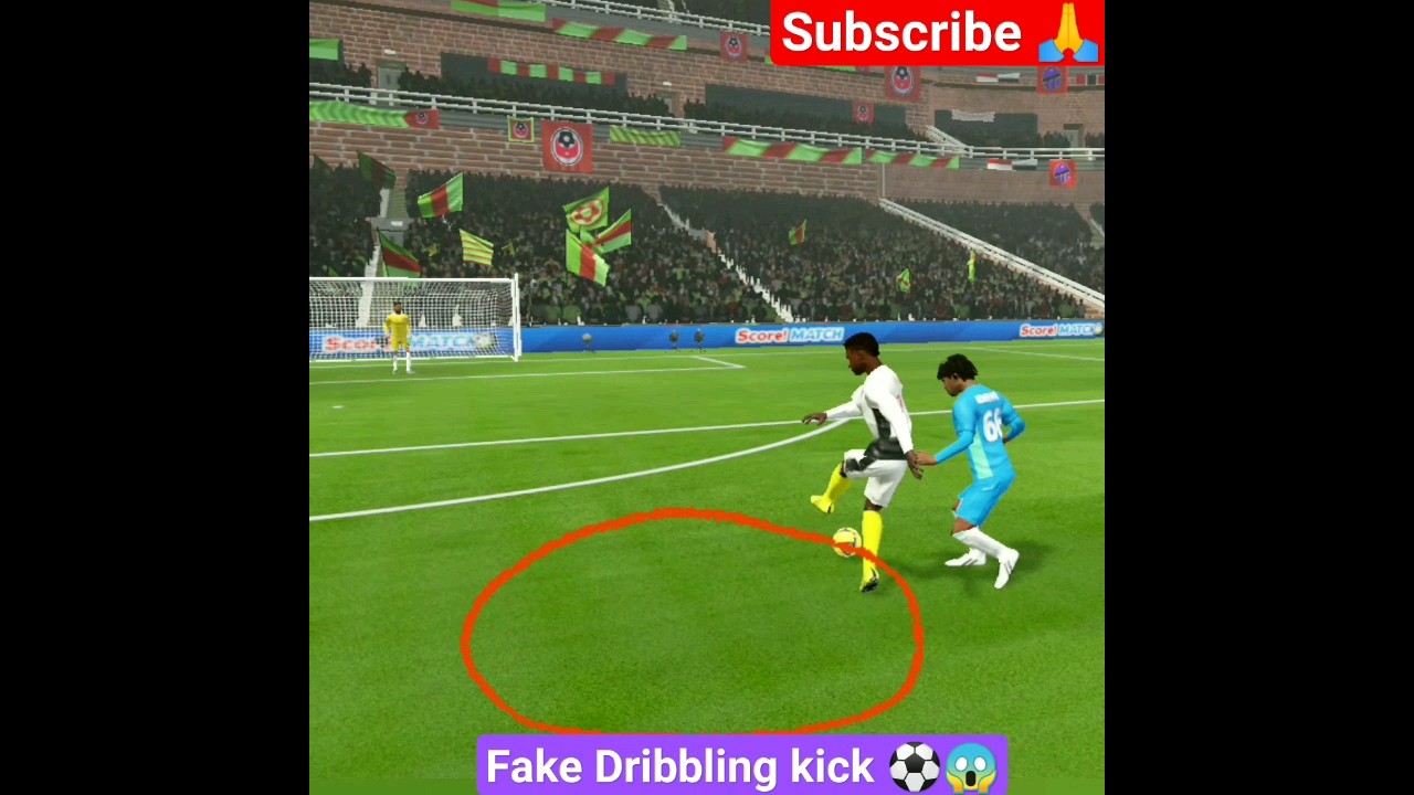 DlS24 Fake Dribbling ⚽😱kick goal DLS23 #short #dls23 #dls22 #ronaldo #messi #neymar #benzema #dls24
