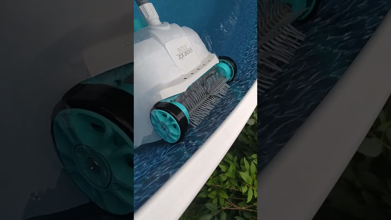 Bazénový vysavač Intex ZX300 -- připojení na bazén Azuro