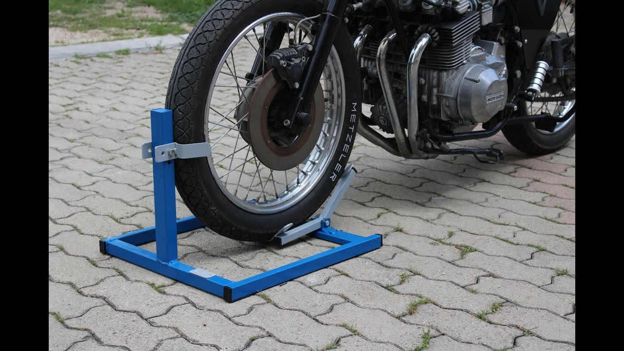 Cavalletto blocca ruota (wheel lock stand)