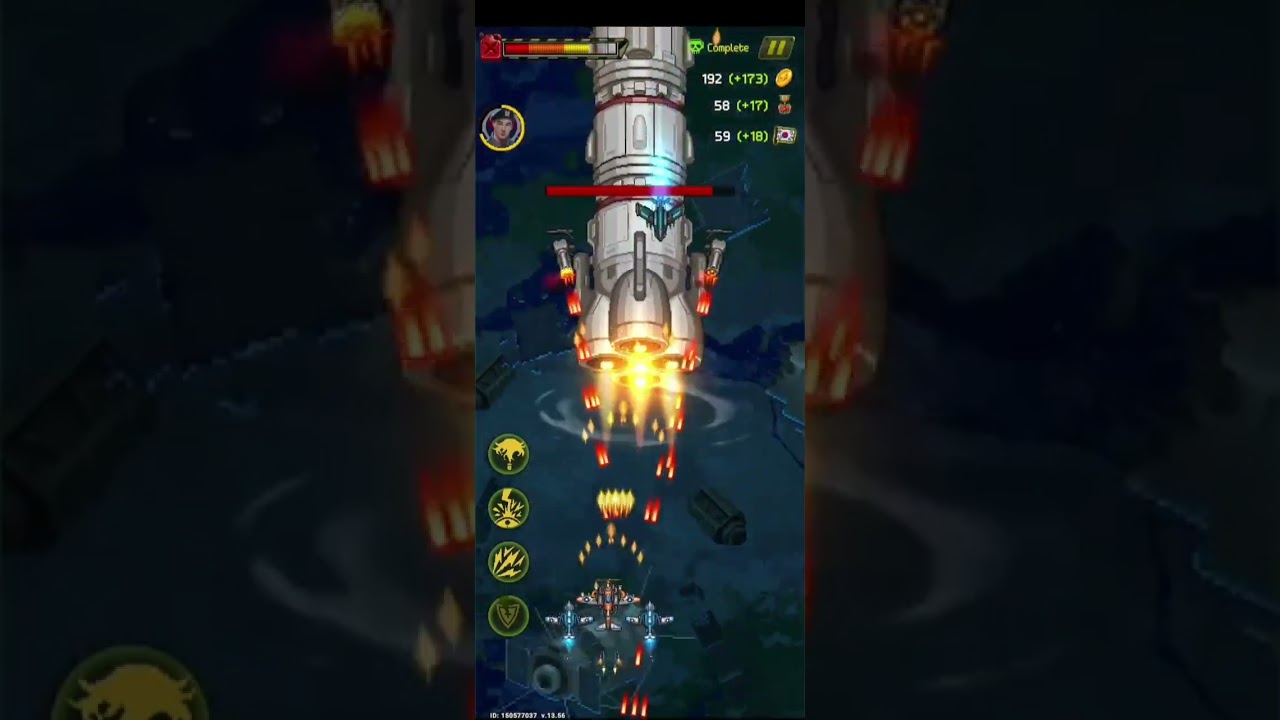 1945 Air force - Boss stage level 387 easy