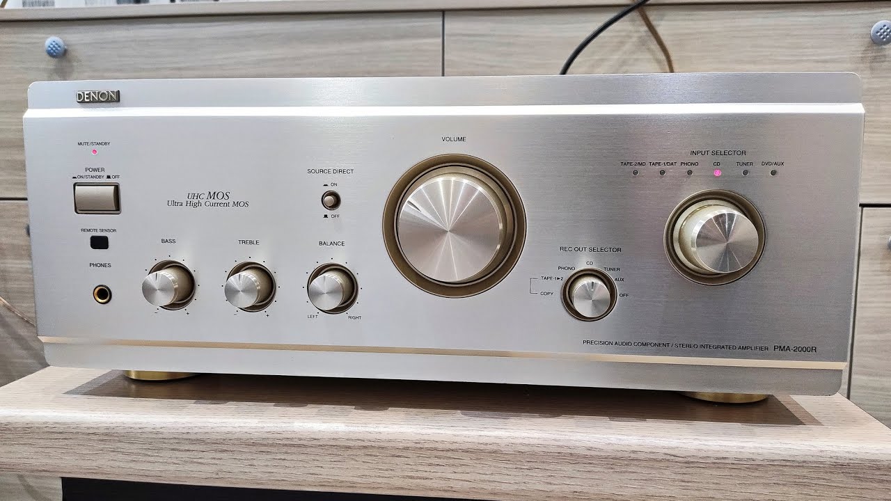 Denon PMA-2000R. Профилактика, токи покоя, звучание.