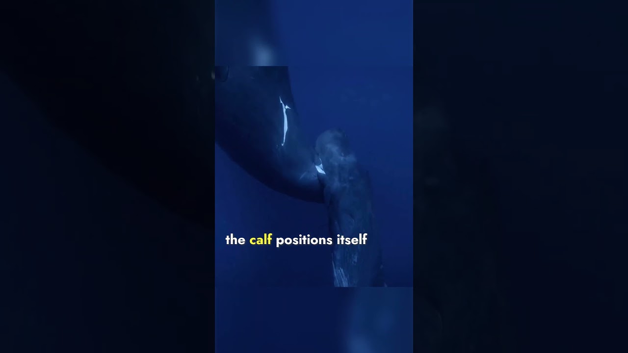 Whales breastfeed but how do they nurse their calves? How does the milk not dissolve in the water?
