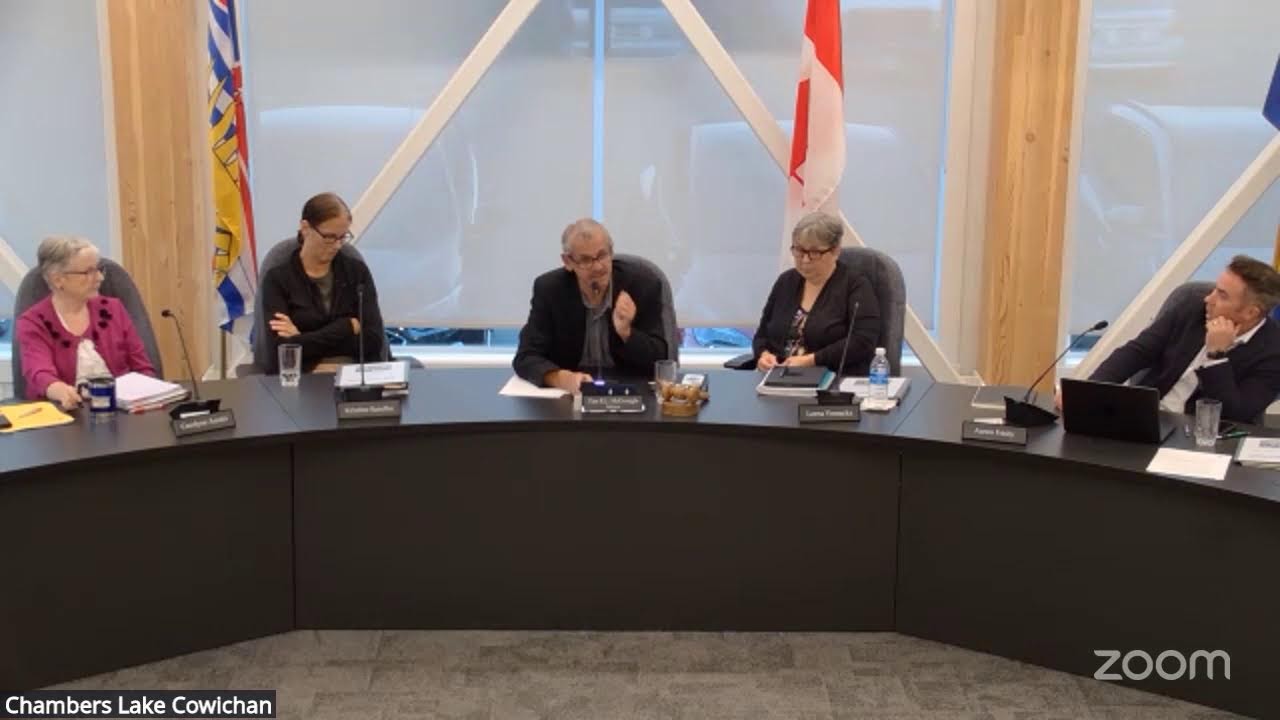 Lake Cowichan REG25-09-16 Meeting