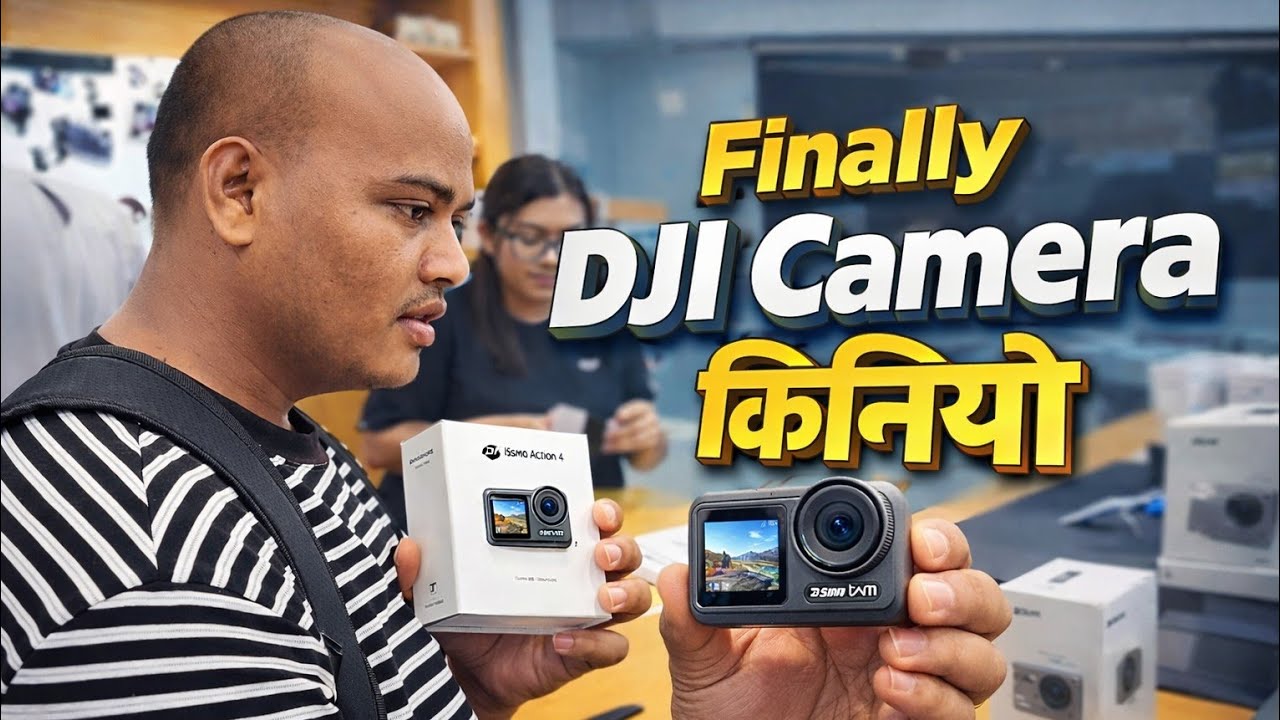 Finally By New Dij Camera 