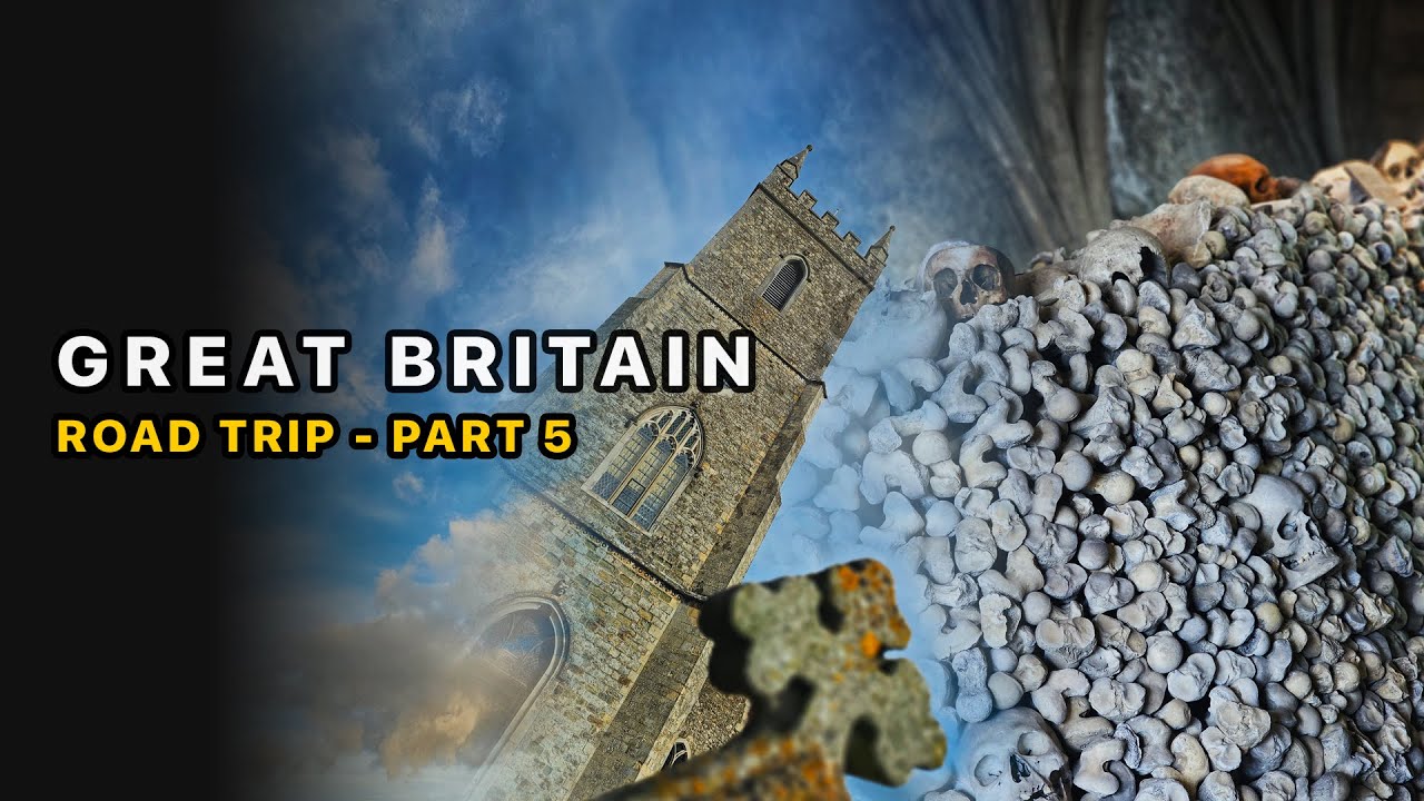 Road Trip - Germany to Great Britain — St Leonard's Church Crypt, Hythe and Folkestone, Kent #vlog