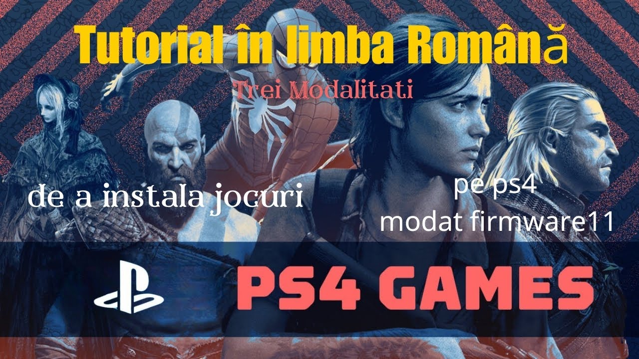 3 Moduri De A Instala Jocuri pe Ps4 modat cu Firmware 11 | Tutorial În Limba Română