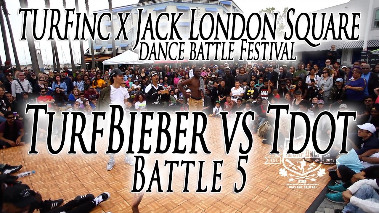 Turf Bieber vs Tdot | TURFinc x Jack London Square Dance Battle Festival | Oakland Ca