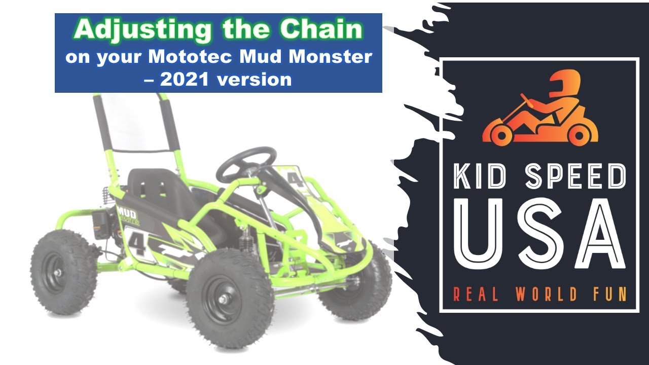 How to adjust the Chain on your Mototec Mud Monster Go Kart