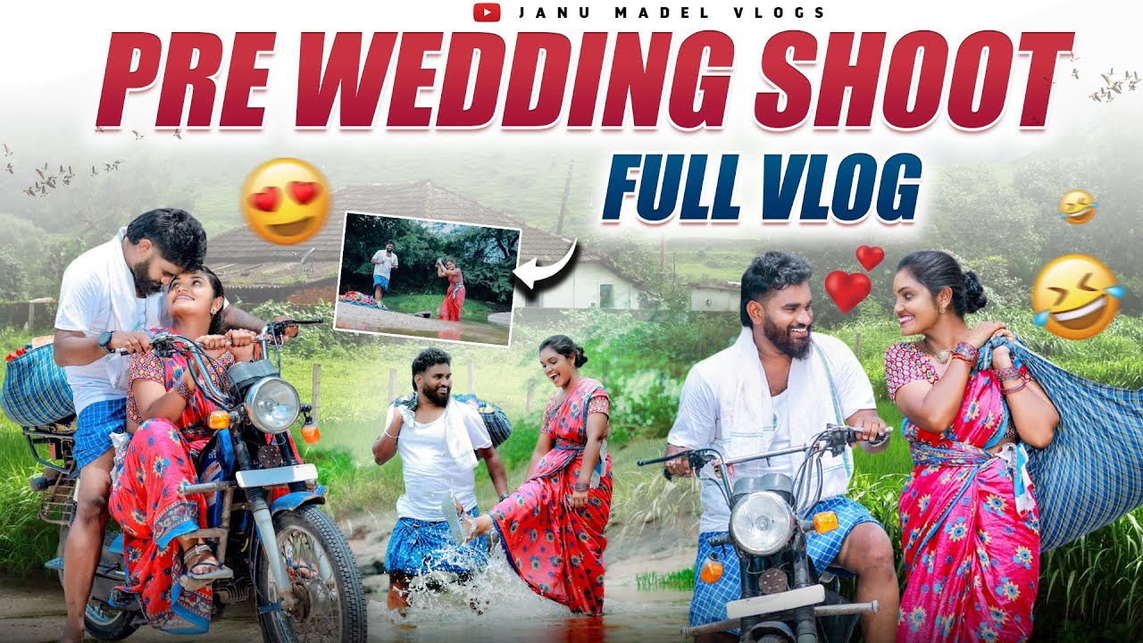 Janu pre wedding shoot||marriage shoot||funny video||janu madel pre-wedding shoot||