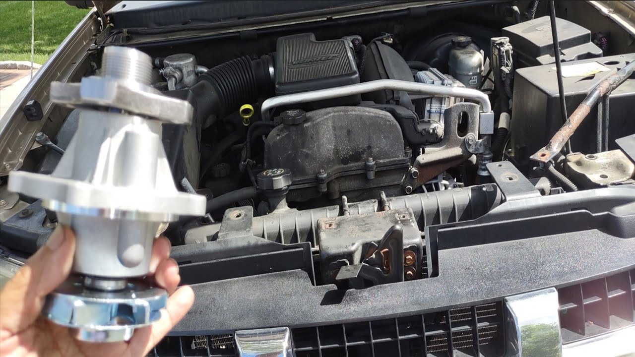 2003 2009 gmc 4.2 izusu saab 9x water pump replacement